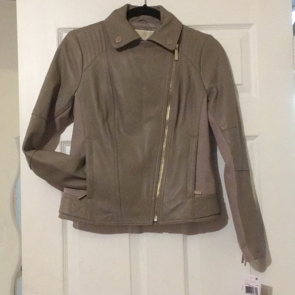 Leather Jacket by Michael Kors